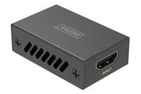 DIGITUS DS-55341 HDMI Repeater - UHD 8K/60 Hz (HDTV: 7680 × 4320p) Max. 10 m - UHD 4K/60 Hz Max. 13 m - Signaalversterker, HDMI 2.1, HDCP 2.3, Deep Colour, DTS, Dolby Digital, LPCM - Voeding: USB-C