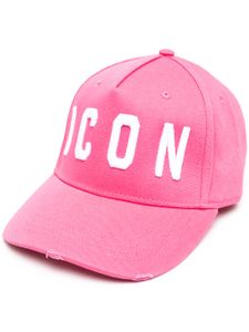 DSQUARED2 casquette à logo brodé - Rose