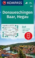 Wandelkaart 895 Donaueschingen - Baar - Hegau | Kompass - thumbnail