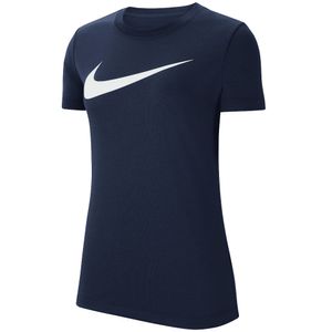 Nike Park 20 Hybride T-shirt Dames Donkerblauw Wit