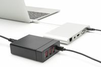 Digitus DA-10195 USB-oplader 72 W Thuis Uitgangsstroom (max.) 10200 mA Aantal uitgangen: 4 x USB-C, USB-A USB Power Delivery (USB-PD) - thumbnail