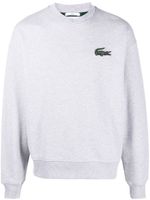 Lacoste chemise à patch logo - Gris - thumbnail