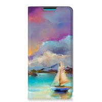 Bookcase Samsung Galaxy A73 Boat - thumbnail