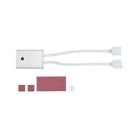 Paulmann 709.15 YourLED Twilight schemeringssensor max. 60 W zilver.