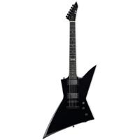 ESP E-II EX NT Black elektrische gitaar met koffer - thumbnail