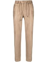 Karl Lagerfeld pantalon ample Pace texturé - Marron