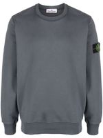 Stone Island sweat en coton à patch Compass - Gris - thumbnail