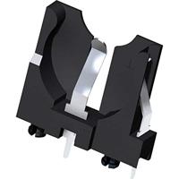 Keystone 1065 knoopcelhouder 1x 2016, 2020, 2025, CR 2032 verticaal, doorsteekmontage TH