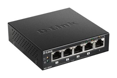 D-Link DGS-1005P netwerk-switch Unmanaged L2 Gigabit Ethernet (10/100/1000) Power over Ethernet (PoE) Zwart D-Link DGS-1005P netwerk-switch Unmanaged L2 Gigabit Ethernet (10/100/1000) Power over Ethernet (PoE) Zwart