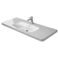 Duravit Durastyle wastafel 120x48cm 1 kraangat overl. wgliss wit 23201200001