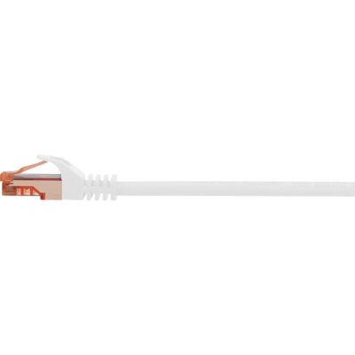 Renkforce RF-5044026 RJ45 Netwerkkabel, patchkabel CAT 6 U/UTP 10.00 m Wit Snagless, Halogeenvrij 1 stuk(s)