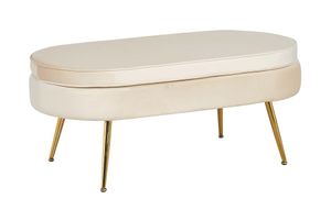 Artistiq Hocker Loulou Velvet - Ovaal