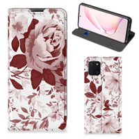 Bookcase Samsung Galaxy Note 10 Lite Watercolor Flowers - thumbnail