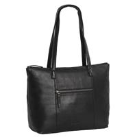 Daniel Ray Leather Shopper 14&apos;&apos; Akron Zwart - thumbnail