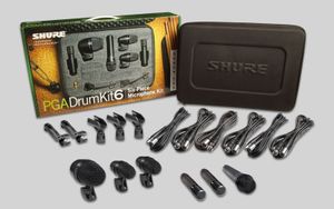 Shure PGA DRUMKIT6 Zwart Microfoon voor podiumpresentaties