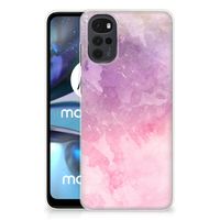 Hoesje maken Motorola Moto G22 Pink Purple Paint