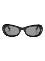 MCQ lunettes de soleil à monture ovale - Noir