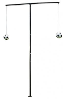 Precision koptrainer staal zwart 3-delig Precision koptrainer staal zwart 3-delig