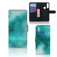 Hoesje Alcatel 1S 2020 Painting Blue - thumbnail