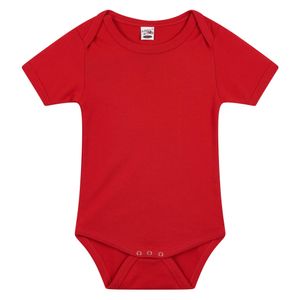 Basic rompertje rood voor babys