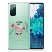 Samsung Galaxy S20 FE Telefoonhoesje met Naam Boho Summer