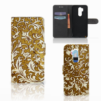 Wallet Case LG G7 Thinq Barok Goud