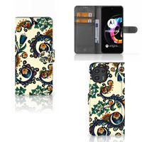 Wallet Case Motorola Edge 20 Lite Barok Flower