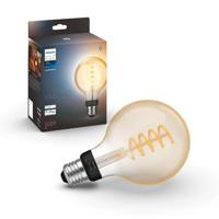 Philips Hue White Ambiance filament standaard lamp goud dimbaar - E27…