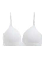 Meisjes tiener BH Organic 31962 - Eerst Bh - Kinder Bh - Kleine maten bh - 65C - Wit - 65C - 65C - 65C