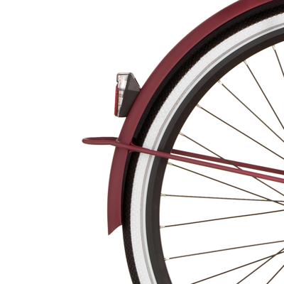 Cortina spatbord achter 28 u4 raspberry matt