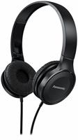 Panasonic RP-HF100ME-K On Ear hoofdtelefoon (headset, 10-23.000 Hz, 30 mm converter, compact opvouwbaar) zwart