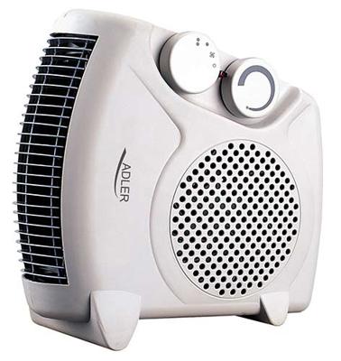 Adler AD 77 Binnen Wit 2000 W Ventilator elektrisch verwarmingstoestel Adler AD 77 Binnen Wit 2000 W Ventilator elektrisch verwarmingstoestel