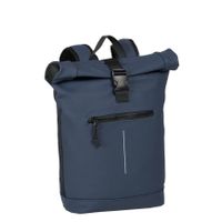 New Rebels Mart New York Navy 21L Rugtas Rolltop Waterafstotend Laptop 15.6" - thumbnail