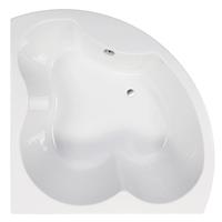 Badstuber La Palma hoek badkuip 150x150cm wit