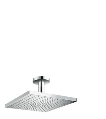 hansgrohe Raindance E Square hoofddouche 300 1jet met plafondbevestiging en EcoSmart 9l/min 30 x 30 cm, chroom hansgrohe Raindance E Square hoofddouche 300 1jet met plafondbevestiging en EcoSmart 9l/min 30 x 30 cm, chroom