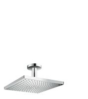 hansgrohe Raindance E Square hoofddouche 300 1jet met plafondbevestiging en EcoSmart 9l/min 30 x 30 cm, chroom
