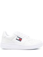 Tommy Jeans baskets lacées à patch logo - Blanc - thumbnail