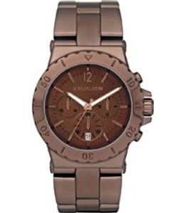 Horlogeband Michael Kors MK5519 Staal Bruin 26mm