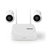 SmartLife Draadloos Camerasysteem - 2x Camera - Full HD 1080p - IP65 - Nachtzicht - Wit