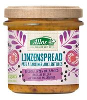 Linzenspread beluga balsamico bio