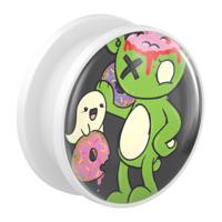 Tunnel met Chubby Unicorn Design Acryl Tunnels & Plugs