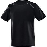 JAKO Heren T-Shirt Run, Zwart, XXL