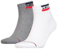 Enkel sportsokken met logo