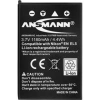 Ansmann EN-EL5 Camera-accu Vervangt originele accu EN-EL5 3.7 V 1180 mAh - thumbnail