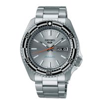 Seiko SRPK09K1 5 Sports Horloge Automaat staal zilverkleurig 42,5 mm