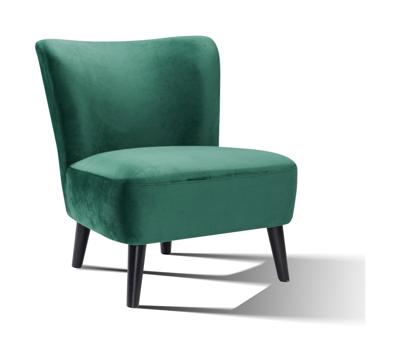 Artistiq Fauteuil 'Bowi' Velvet, kleur Groen