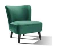 Artistiq Fauteuil 'Bowi' Velvet, kleur Groen