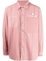 OAMC chemise en popeline à manches longues - Rose