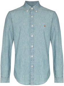 Polo Ralph Lauren chemise Polo Pony en chambray - Bleu