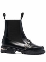 Toga Pulla bottines en cuir - Noir